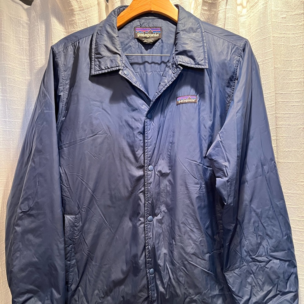 Patagonia Men's Navy Vintage Coaches Jacket